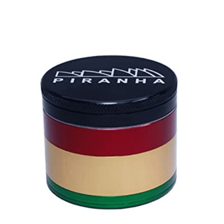 Piranha Grinder 4-Piece Pollinator 2.2" Steinbach Vape SuperStore and Bong Shop Manitoba Canada