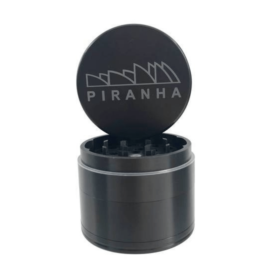 Piranha Grinder 4-Piece Pollinator 2.2" Steinbach Vape SuperStore and Bong Shop Manitoba Canada