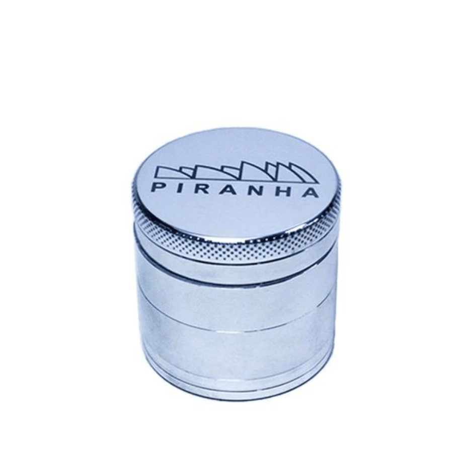 Piranha Grinder 4-Piece Pollinator 2.2" Turquoise Steinbach Vape SuperStore and Bong Shop Manitoba Canada