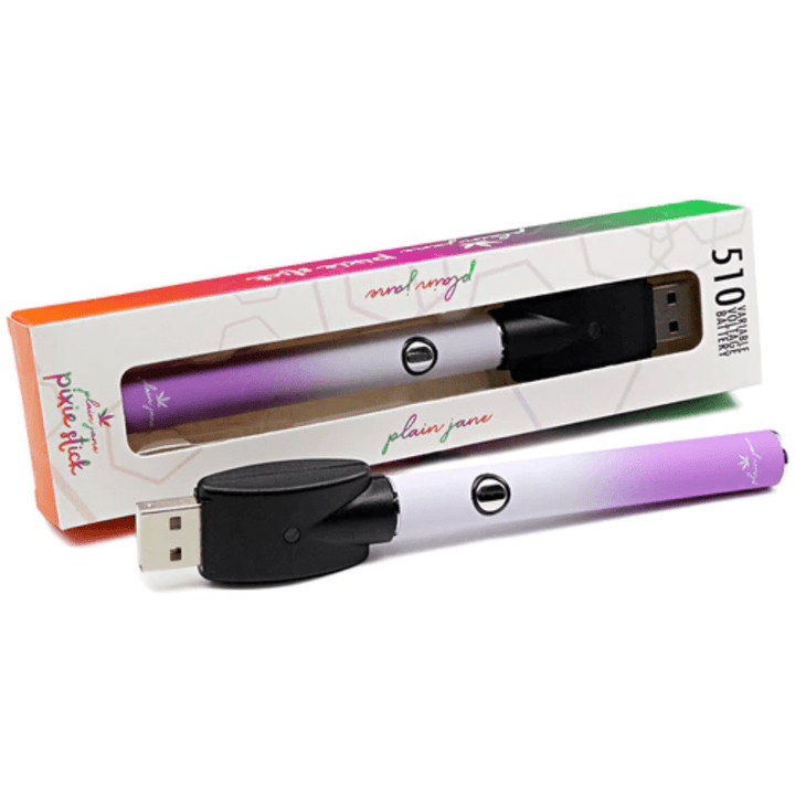 Plain Jane Pixie Stick 510 Battery 320mAh / Purple Rain Steinbach Vape SuperStore and Bong Shop Manitoba Canada