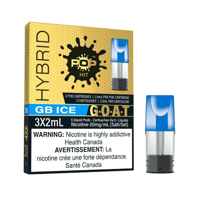 POP Hit Hybrid Pod- GB Ice (STLTH Compatible) 3pk / 20mg Steinbach Vape SuperStore and Bong Shop Manitoba Canada