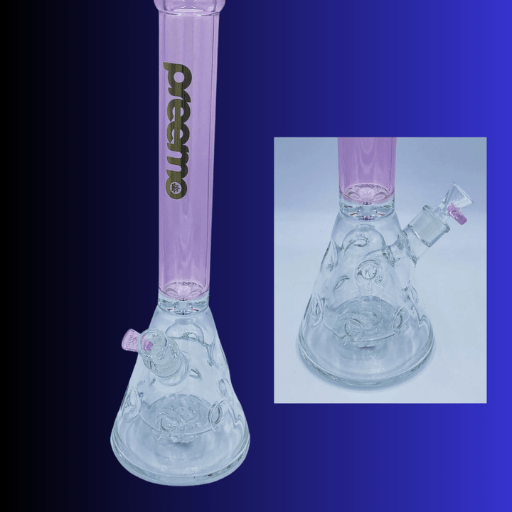 Preemo 9mm Showerhead to Swiss Perc Beaker-18" 18" / Violet Steinbach Vape SuperStore and Bong Shop Manitoba Canada