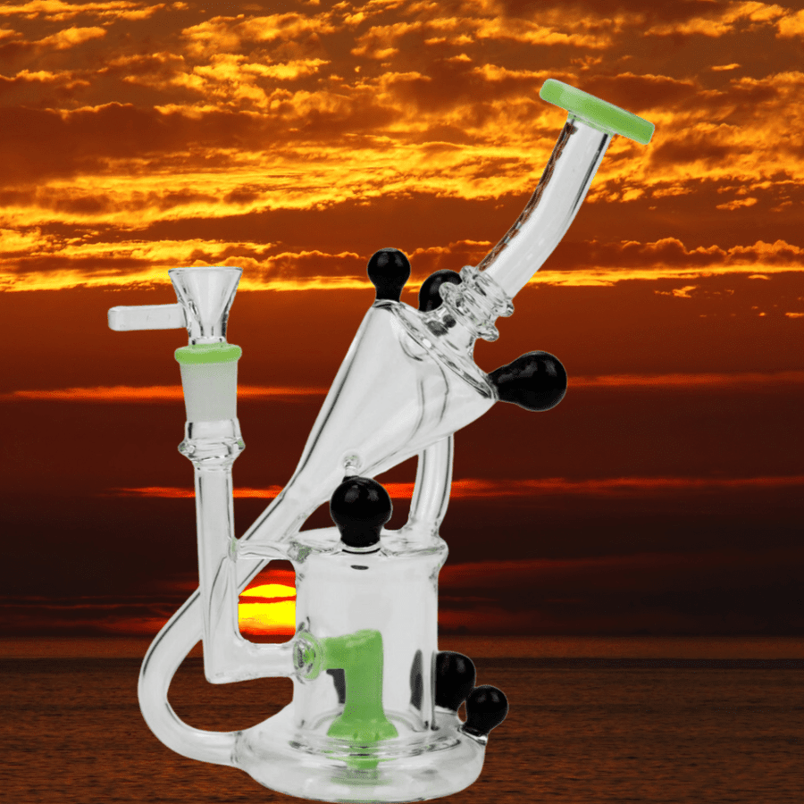 Preemo Glass Bauble Recycler-9" 9" / Mint Green Steinbach Vape SuperStore and Bong Shop Manitoba Canada