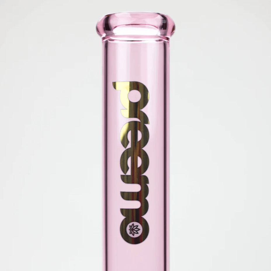 Preemo Glass Colored Beaker 18" Pink Steinbach Vape SuperStore and Bong Shop Manitoba Canada