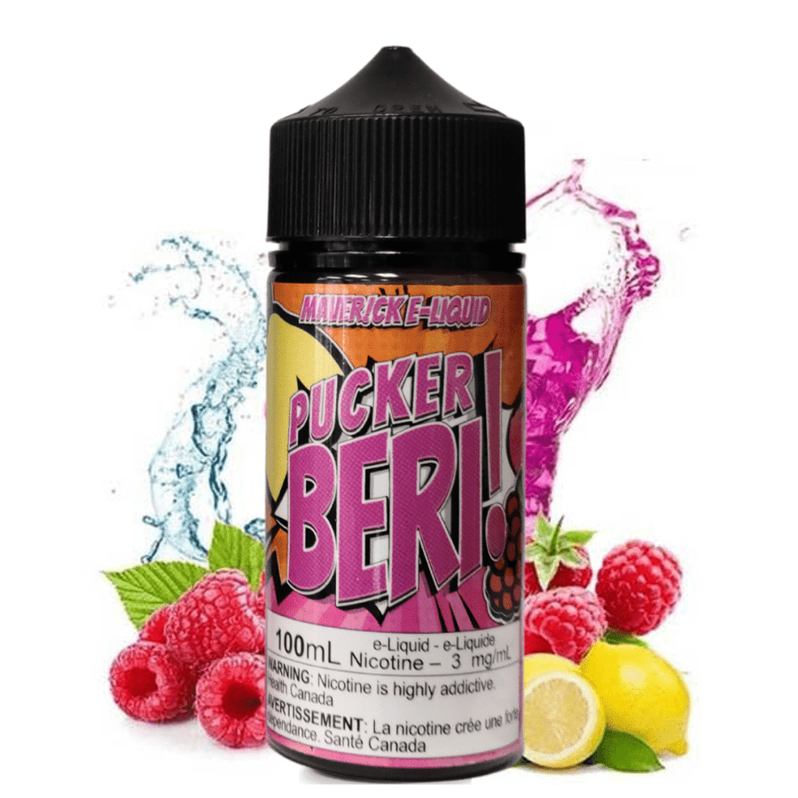 Pucker Beri by Maverick E-Liquid-100ml Steinbach Vape SuperStore and Bong Shop Manitoba Canada