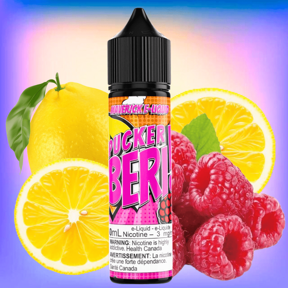 Pucker Beri by Maverick E-Liquid Steinbach Vape SuperStore and Bong Shop Manitoba Canada