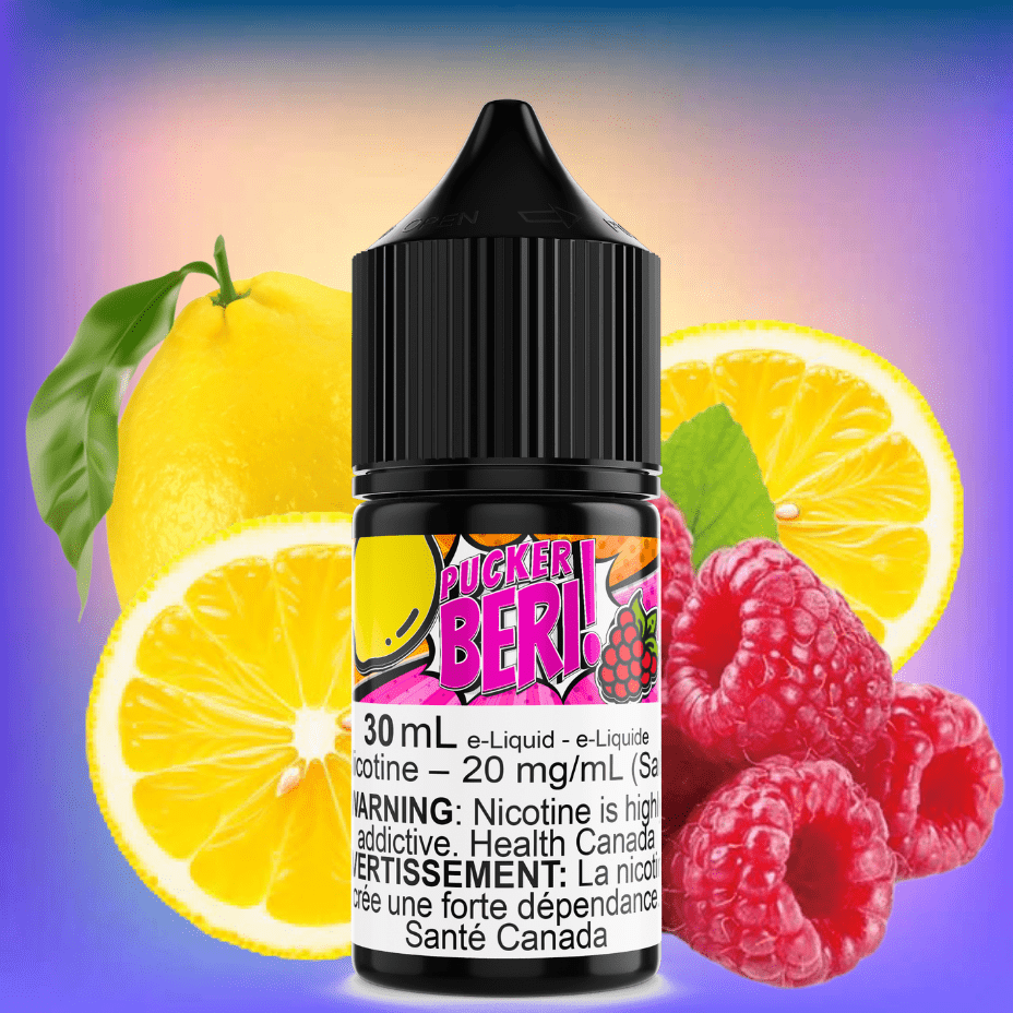 Pucker Beri Salt by Maverick E-Liquid Steinbach Vape SuperStore and Bong Shop Manitoba Canada