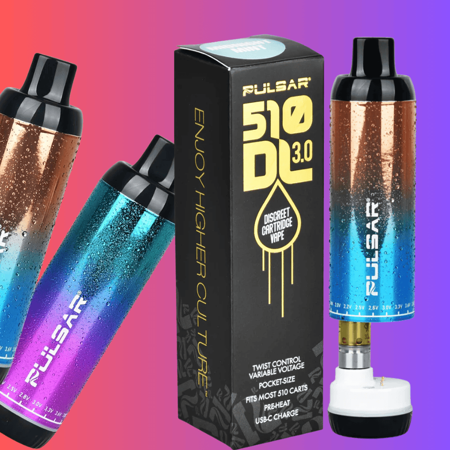 Pulsar DL 3.0 Auto-Draw 510 Thread Battery-Mist 650mAh / assorted colors Steinbach Vape SuperStore and Bong Shop Manitoba Canada