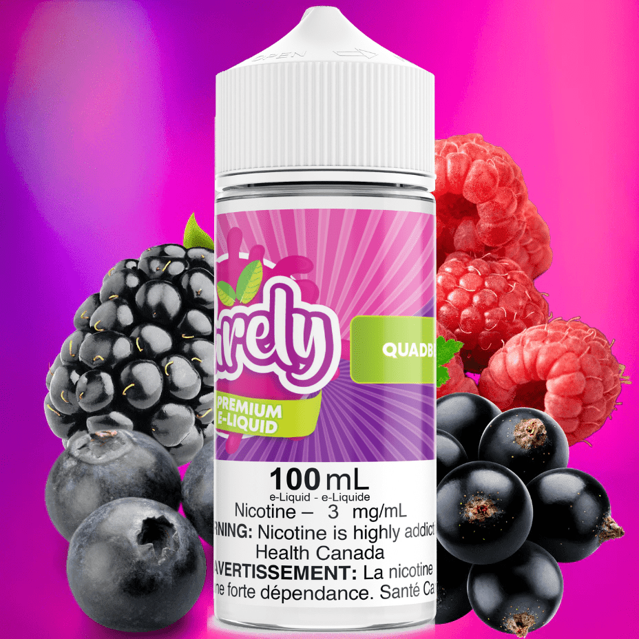 Quadberry by Purely E-liquid-100ml Steinbach Vape SuperStore and Bong Shop Manitoba Canada