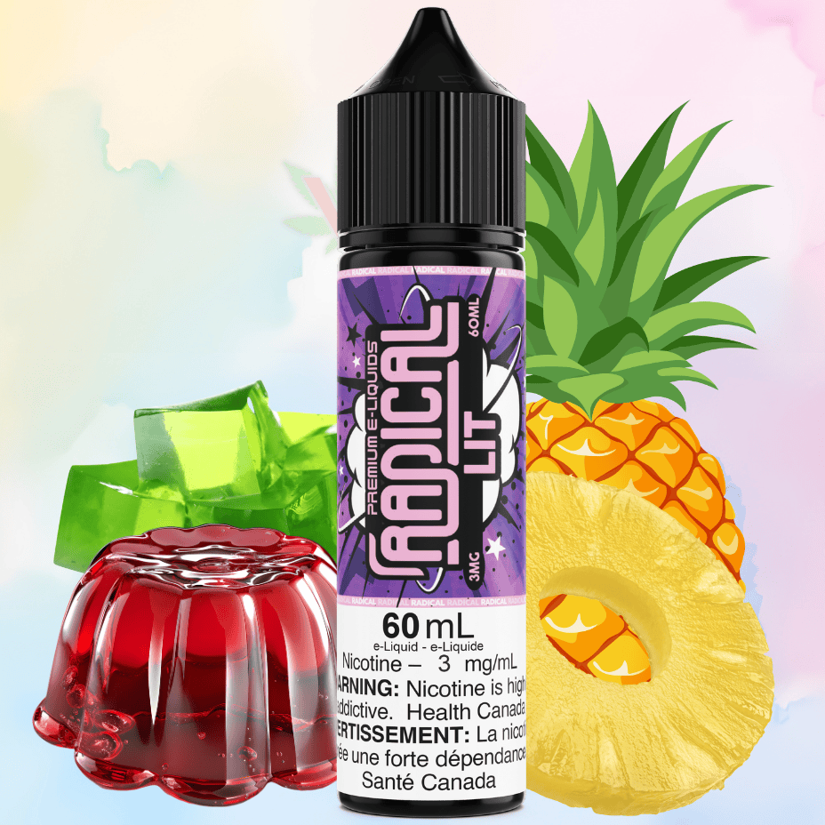 Radical 60ml Salt-LIT 60ml / 20mg Steinbach Vape SuperStore and Bong Shop Manitoba Canada