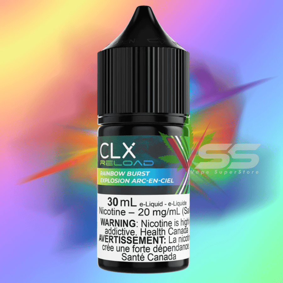 Rainbow Burst Salt by CLX Reload E-Liquid Steinbach Vape SuperStore and Bong Shop Manitoba Canada