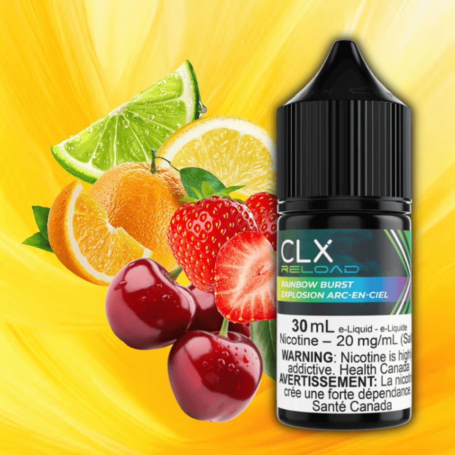 Rainbow Burst Salt by CLX Reload E-Liquid Steinbach Vape SuperStore and Bong Shop Manitoba Canada