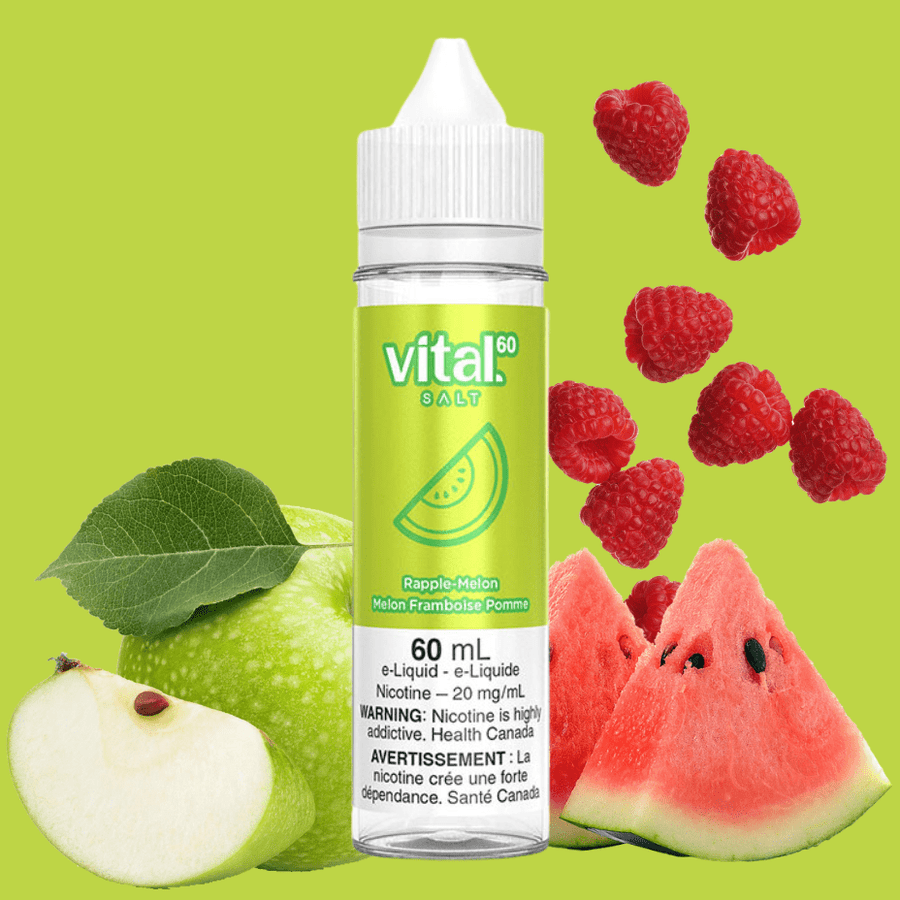 Rapple-Melon by Vital 60 Salt 12mg Steinbach Vape SuperStore and Bong Shop Manitoba Canada