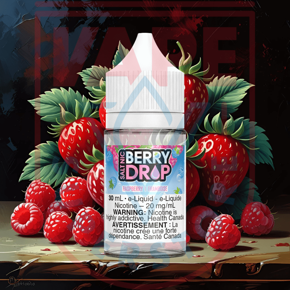 Raspberry Salt By Berry Drop Salt E-Liquid Steinbach Vape SuperStore and Bong Shop Manitoba Canada