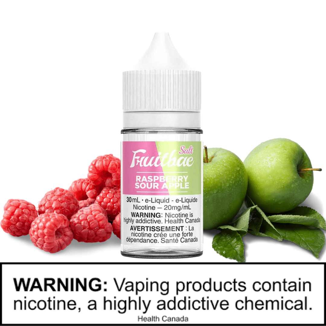 Raspberry Sour Apple Salts by Fruitbae E-Liquid Steinbach Vape SuperStore and Bong Shop Manitoba Canada