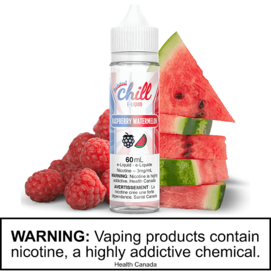 Raspberry Watermelon by Chill E-liquid 3mg Steinbach Vape SuperStore and Bong Shop Manitoba Canada