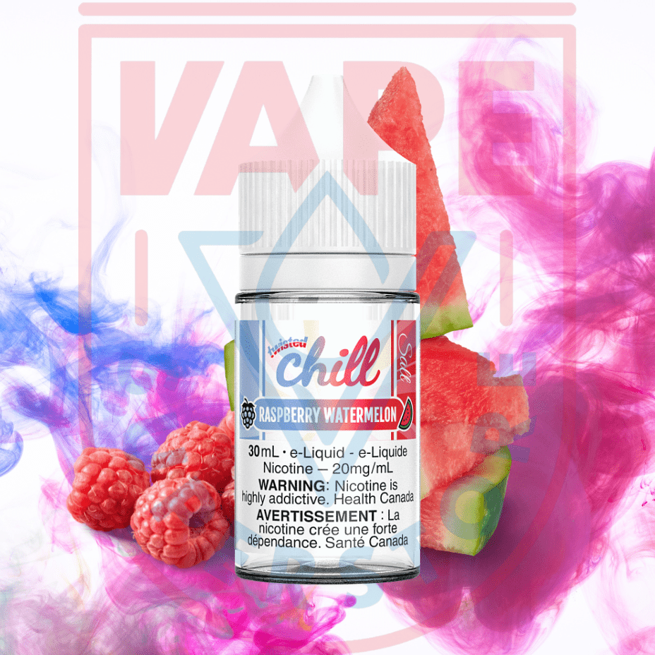 Raspberry Watermelon Salts by Chill E-Liquid Steinbach Vape SuperStore and Bong Shop Manitoba Canada