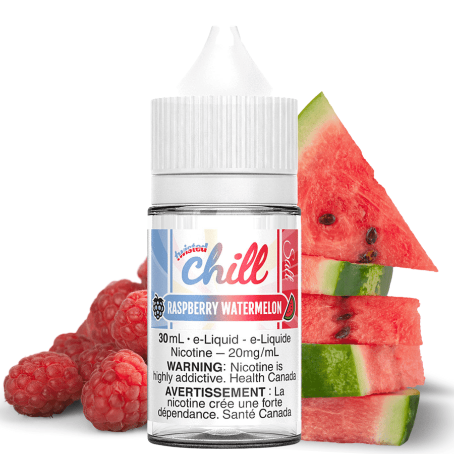 Raspberry Watermelon Salts by Chill E-Liquid 12mg Steinbach Vape SuperStore and Bong Shop Manitoba Canada