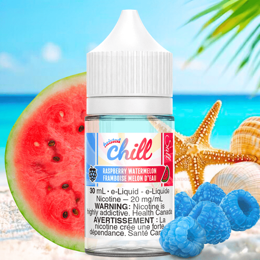 Raspberry Watermelon Salts by Chill E-Liquid Steinbach Vape SuperStore and Bong Shop Manitoba Canada