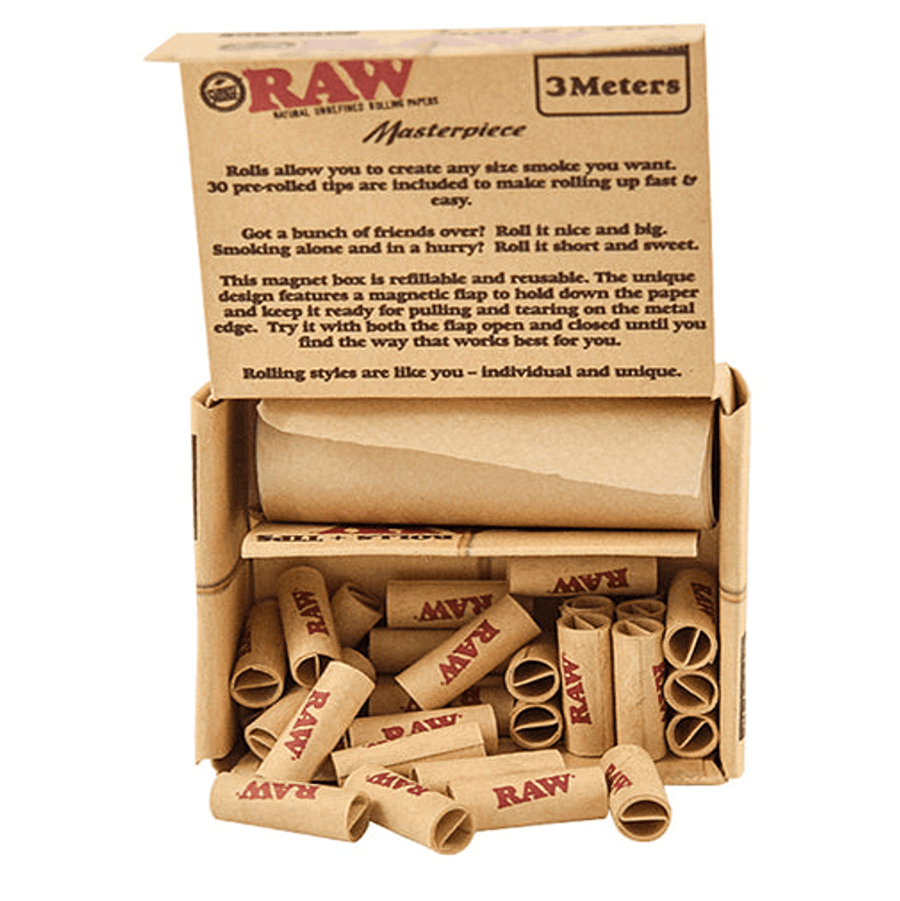 Raw Classic Masterpiece King Size Slim Steinbach Vape SuperStore and Bong Shop Manitoba Canada