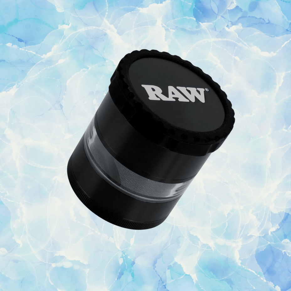 RAW Modular Rebuildable Life Grinder 6-Piece 63.5mm Midnight Black Steinbach Vape SuperStore and Bong Shop Manitoba Canada