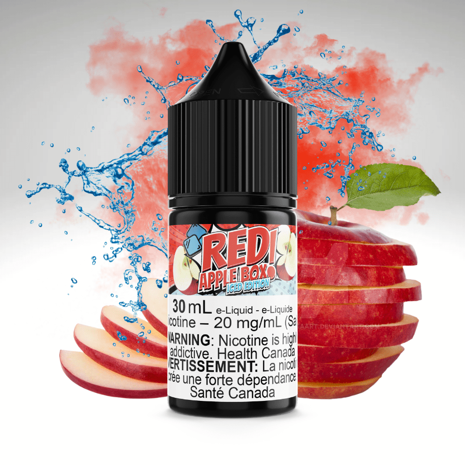 Red Apple Box Iced Salt by Maverick E-Liquid 30ml / 12mg Steinbach Vape SuperStore and Bong Shop Manitoba Canada