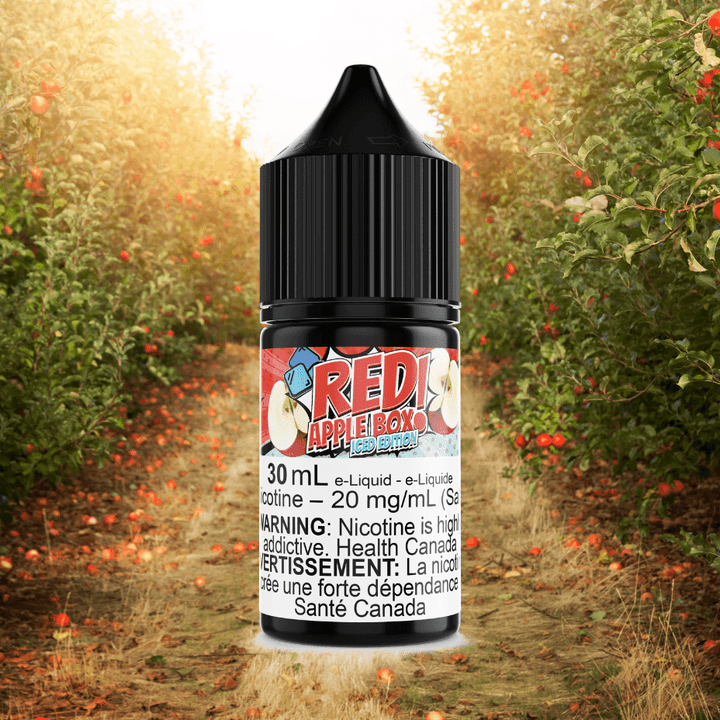 Red Apple Box Iced Salt by Maverick E-Liquid Steinbach Vape SuperStore and Bong Shop Manitoba Canada