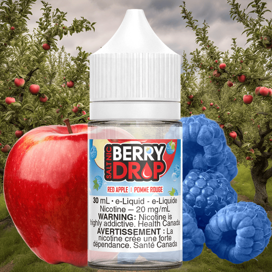 Red Apple Salt by Berry Drop E-Liquid Steinbach Vape SuperStore and Bong Shop Manitoba Canada