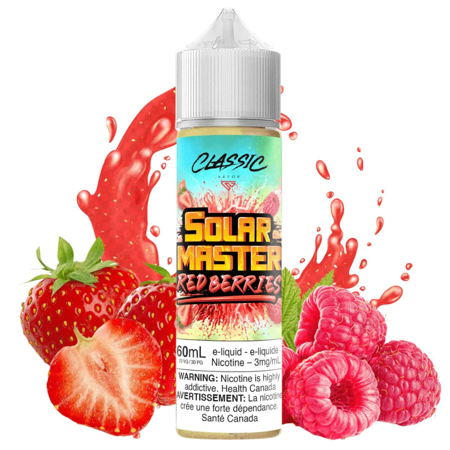 Red Berries by Solar Master E-Liquid 3mg Steinbach Vape SuperStore and Bong Shop Manitoba Canada