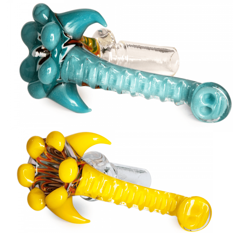 Red Eye Elephant Trunk Cone Pull-Out bowl-14mm 14mm / Teal Steinbach Vape SuperStore and Bong Shop Manitoba Canada