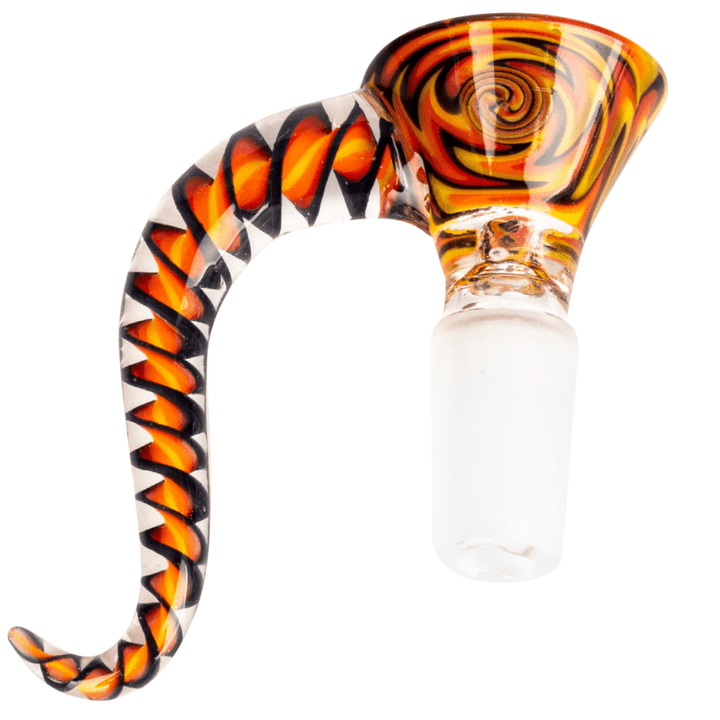Red Eye Glass Carnival Cone Pull-Out 14mm 14mm / Red Steinbach Vape SuperStore and Bong Shop Manitoba Canada