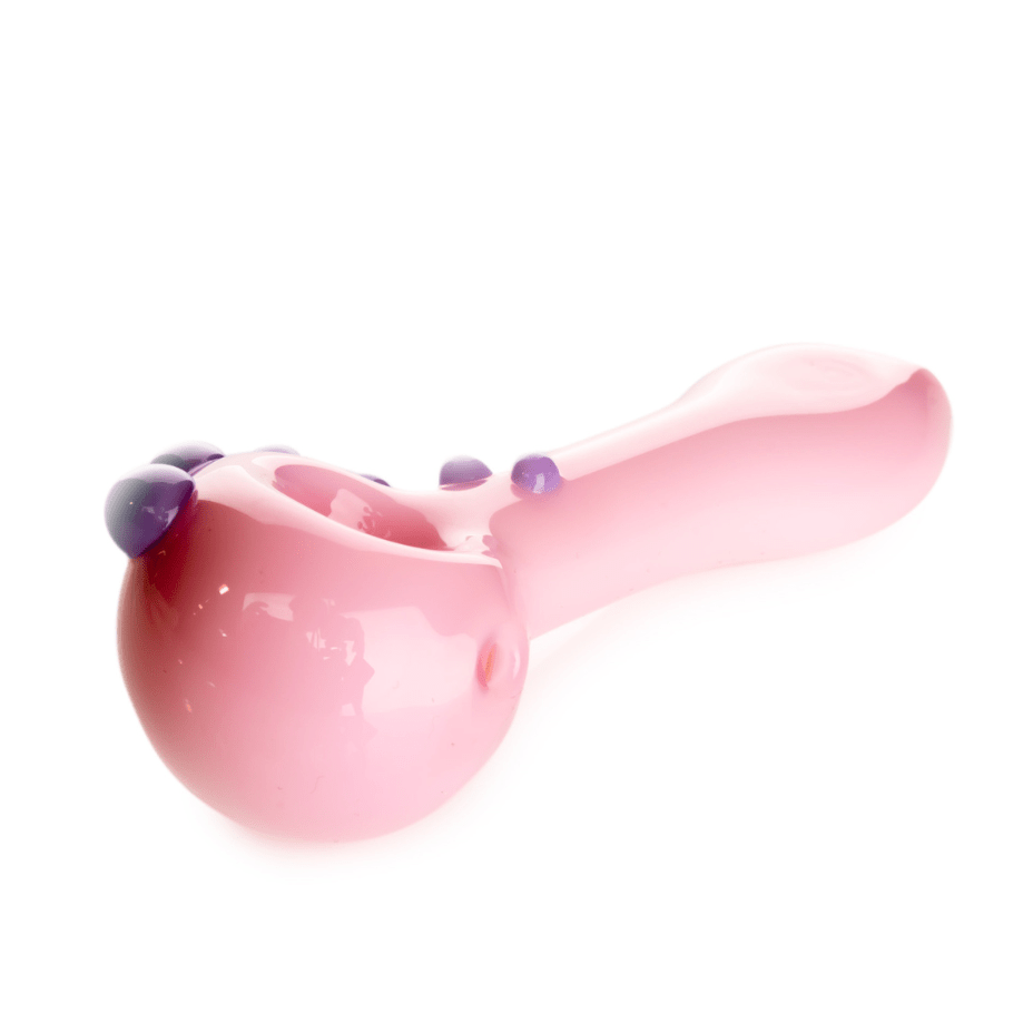 Red Eye Glass Commodore Hand Pipe w/Flat Mouthpiece-4" 4" / Pink Slyme Steinbach Vape SuperStore and Bong Shop Manitoba Canada
