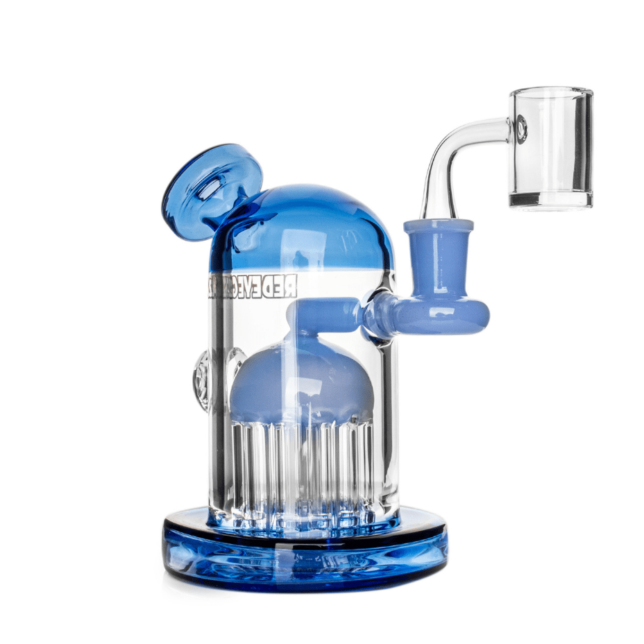 Red Eye Glass Guaji Concentrate Rig-6.5" 6.5" / Sapphire Blue + Periwinkle Steinbach Vape SuperStore and Bong Shop Manitoba Canada