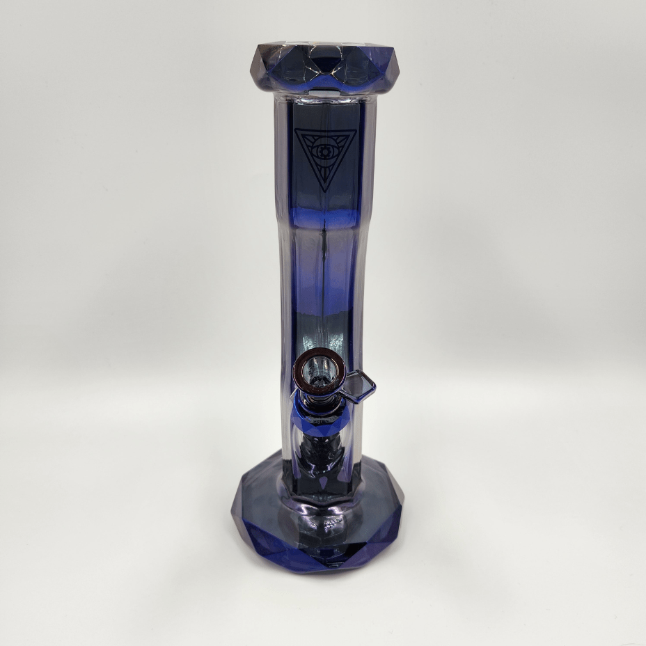 Red Eye Glass Metallic Terminator Hydrus Straight Base Gooseneck Bong 12" Steinbach Vape SuperStore and Bong Shop Manitoba Canada