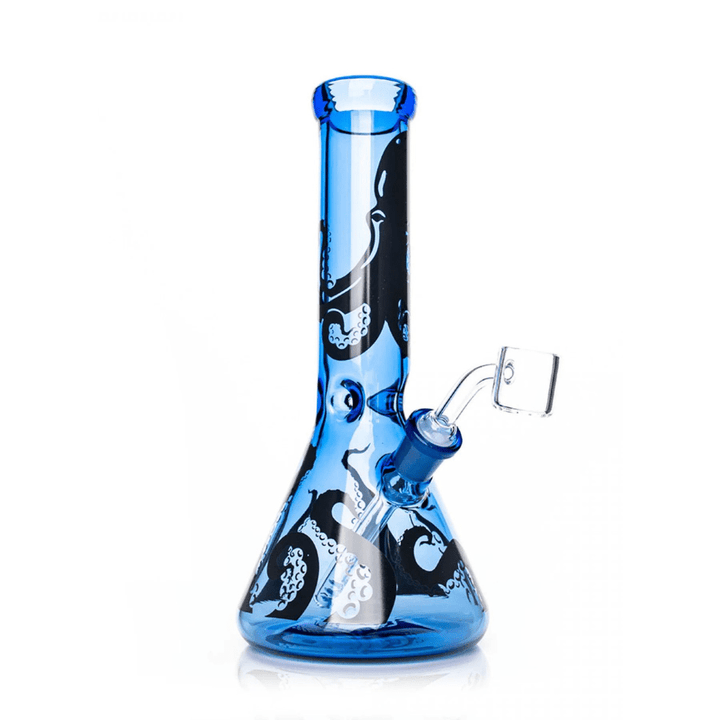 Red Eye Glass Octopus Beaker Base Concentrate Rig-8.5" Steinbach Vape SuperStore and Bong Shop Manitoba Canada