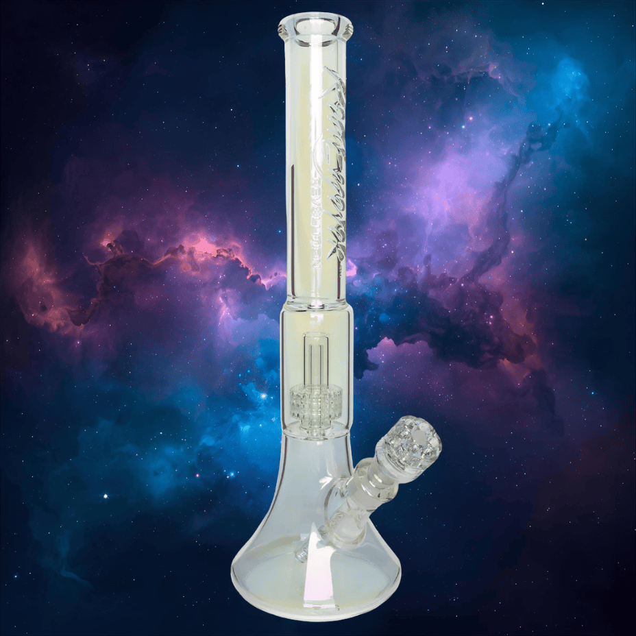 Red Eye Tek 9mm Matrix Perc Revolution Beaker Bong 19" Rainbow Steinbach Vape SuperStore and Bong Shop Manitoba Canada