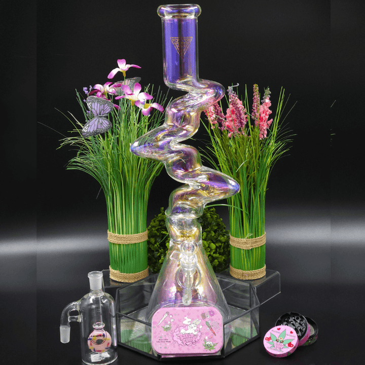 Red Eye Tek Terminator Finish 4-Arm Zong-18" Steinbach Vape SuperStore and Bong Shop Manitoba Canada