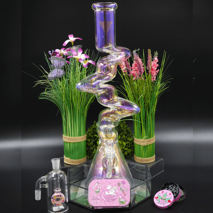 Red Eye Tek Terminator Finish 4-Arm Zong-18" Steinbach Vape SuperStore and Bong Shop Manitoba Canada