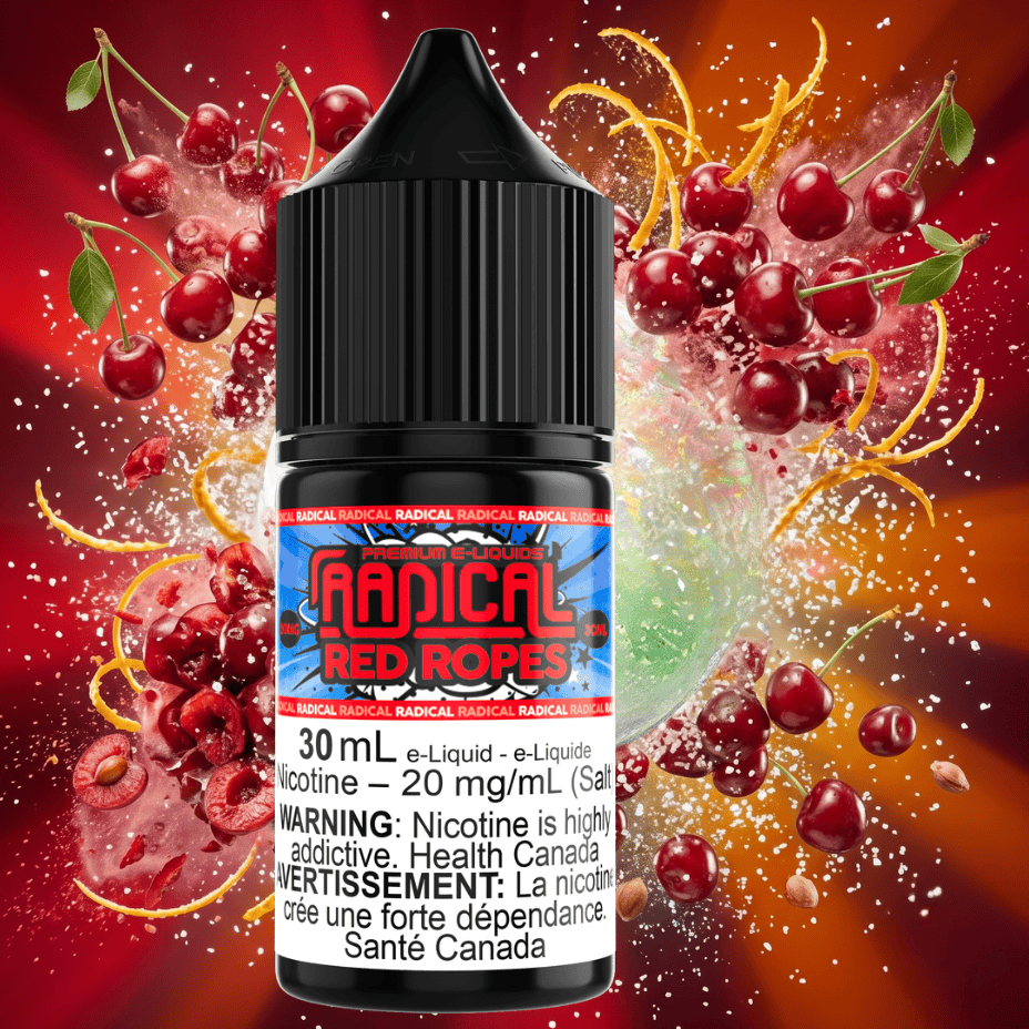 Red Ropes Salt Nic by Radical E-liquid 30mL / 12mg Steinbach Vape SuperStore and Bong Shop Manitoba Canada