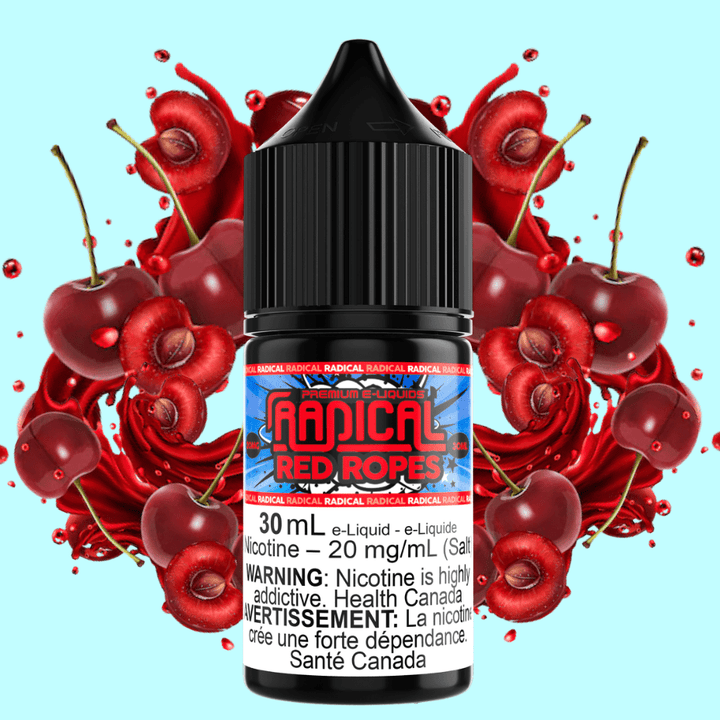 Red Ropes Salt Nic by Radical E-liquid 30mL / 20mg Steinbach Vape SuperStore and Bong Shop Manitoba Canada