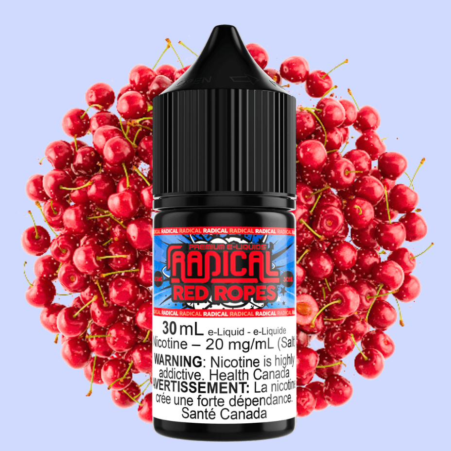 Red Ropes Salt Nic by Radical E-liquid Steinbach Vape SuperStore and Bong Shop Manitoba Canada