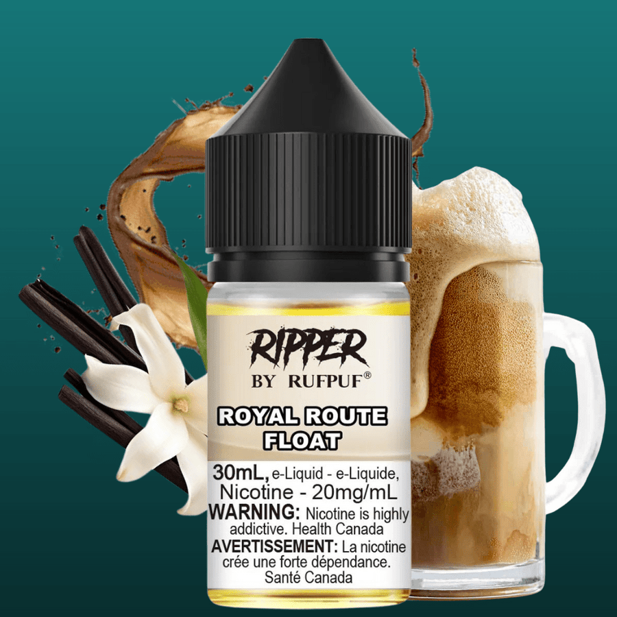 Ripper Rufpuf Salt-Royal Route Float 30ml / 10mg Steinbach Vape SuperStore and Bong Shop Manitoba Canada