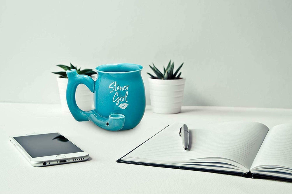 Roast and Toast Ceramic Mug Pipe-Stoner Girl Steinbach Vape SuperStore and Bong Shop Manitoba Canada