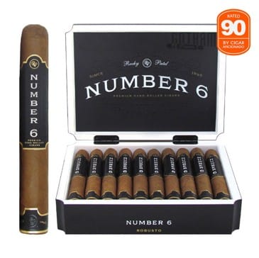 Rocky Patel Number 6 Robusto Cigar 5.5 X 50 Steinbach Vape SuperStore and Bong Shop Manitoba Canada