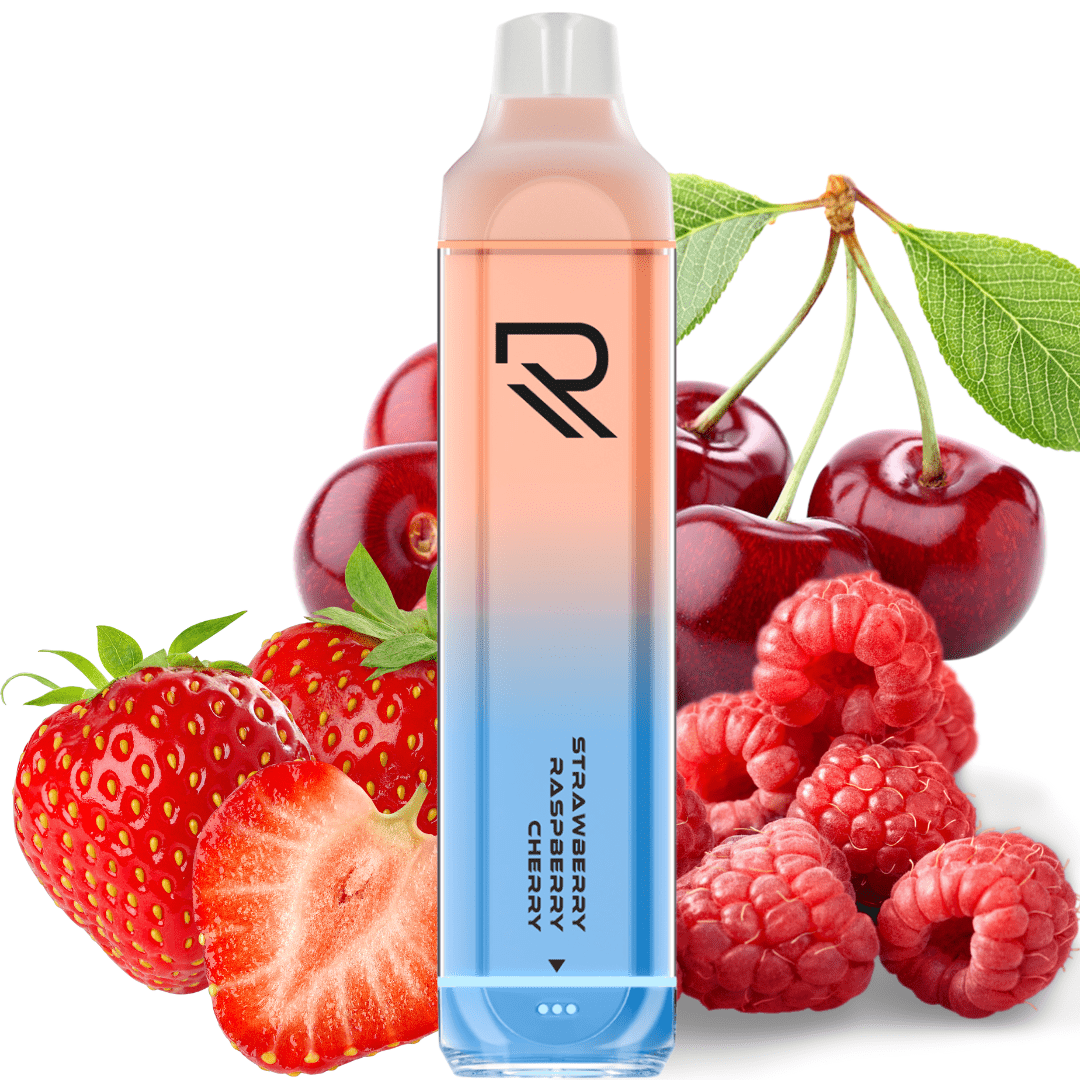 RufPuf 7500 Rechargeable Disposable Strawberry Raspberry Cherry 17ml / 20mg Steinbach Vape SuperStore and Bong Shop Manitoba Canada