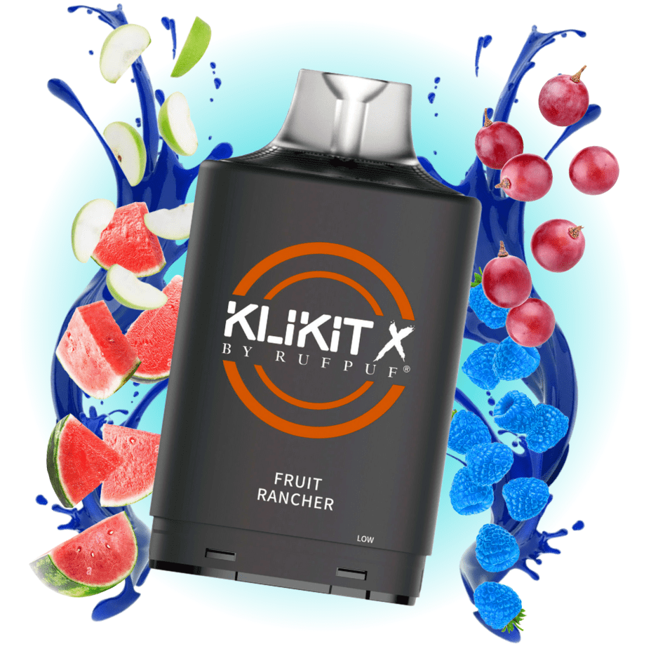 RufPuf Klikit X 35K Turbo Pod-Fruit Rancher Steinbach Vape SuperStore and Bong Shop Manitoba Canada