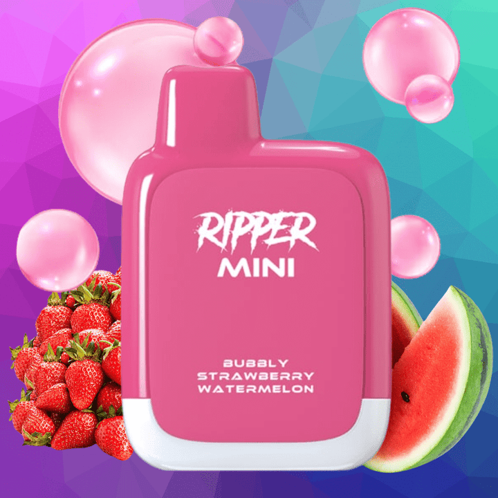Rufpuf Ripper Mini Disposable Vape-1100 1000 puffs / Bubbly Strawberry Watermelon Steinbach Vape SuperStore and Bong Shop Manitoba Canada