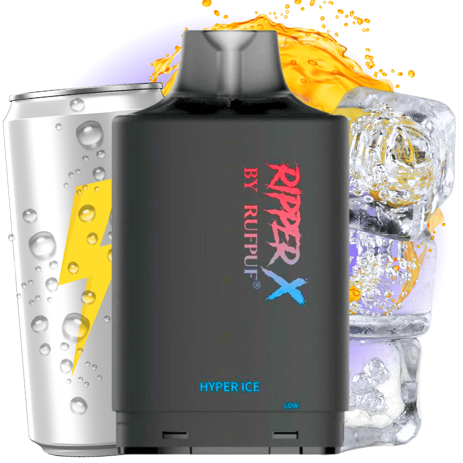 RufPuf Ripper X 35K - Hyper Ice Steinbach Vape SuperStore and Bong Shop Manitoba Canada