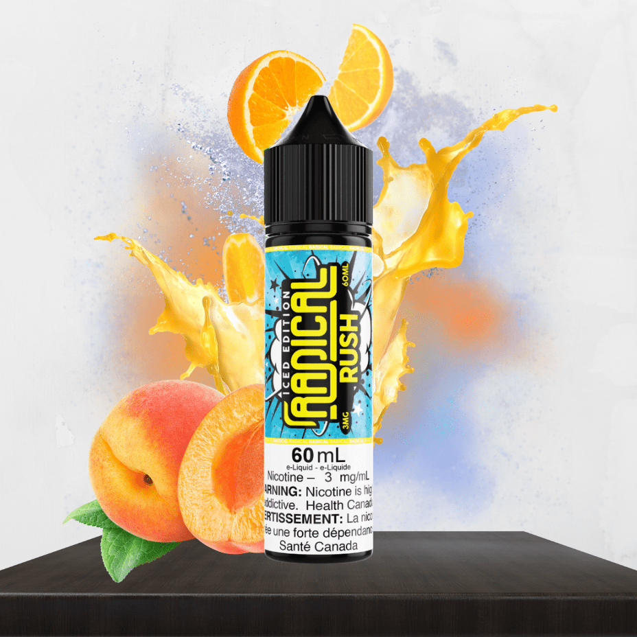 Rush Ice By Radical E-Liquid Steinbach Vape SuperStore and Bong Shop Manitoba Canada