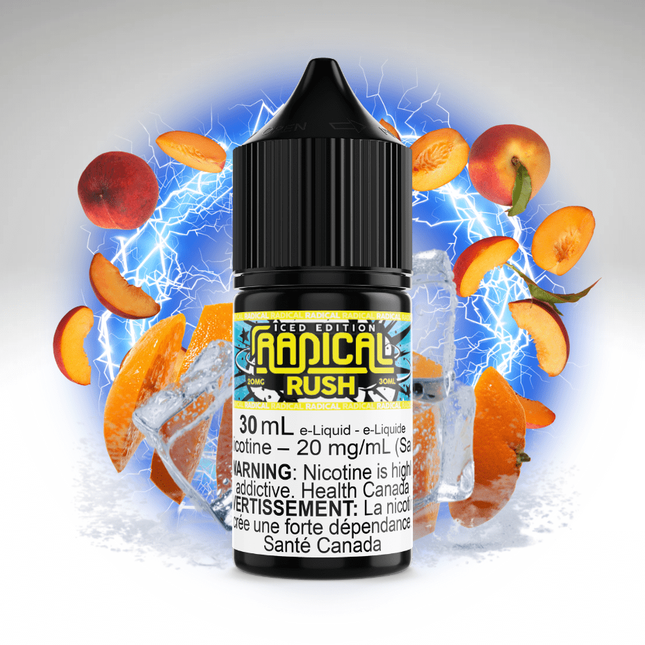 Rush Ice Salt Nic By Radical E-Liquid 12mg Steinbach Vape SuperStore and Bong Shop Manitoba Canada